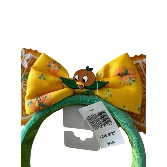 New Disney Epcot Flower & Garden Festival 2022 Orange Bird Ear Headband Ears - Picture 3 of 5